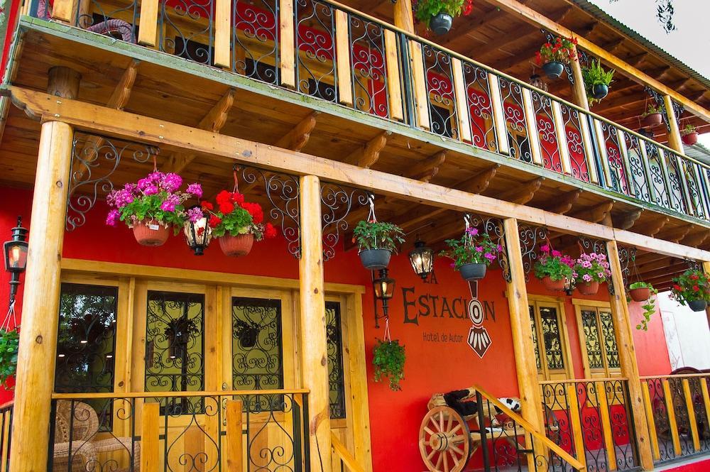 Hotel La Estacion Creel Exterior photo